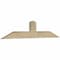 Ekena Millwork Portland Rough Sawn Timber Gable Bracket, Douglas Fir, 48"W x 10"H x 2"D x 4"F, 5/12 Pitch GBW048X10X0204POR00RDF - alternate 4